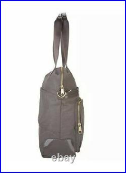 NWT Kipling HB7300 Camryn Nylon New Bran Patent Combo Shoulder Bag