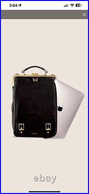 NWT La Flore Bobobark Convertible Backpack Purse Black MSRP $299 Laptop Bag