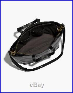 NWT Madewell Women's Black Zip-Top Transport Carryall Laptop Tote Shoulder Bag