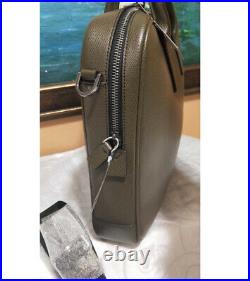 NWT Michael Kors Warren Briefcase Laptop Shoulder Bag Leather tote satchel