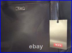 NWT NEW Tumi ELINOR BUSINESS TOTE Black Nylon Travel Computer Shoulder Bag $375