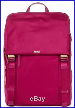 NWT Tumi Voyageur Sacha Flap Backpack Women's Laptop Travel Bag 0484710 MAGENTA