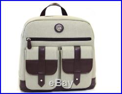 New Jill-e Designs Backpack Tan Woven Holds 13 Laptop Camera Bag Women Fashion