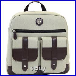 New Jill-e Designs Backpack Tan Woven Holds 13 Laptop Camera Bag Women Fashion