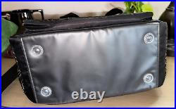 New LUG Puddle Jumper LE Overnight Work Tote bag Black withRainbow stitch