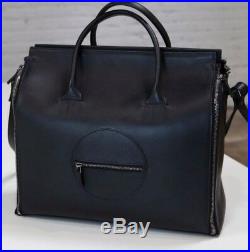 New Lamb Genuine Leather ladies bag black blue laptop sachel WOMEN BAG EDH