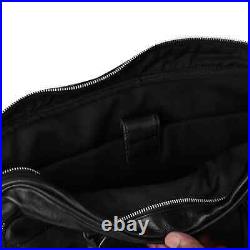 New Leather Laptop Bag Timeless Tech Black 100% Authentic Leather