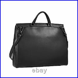 New Tumi Mariella Tavi Satchel Black Leather Backpack Tote Laptop Handbag $895