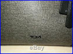 New Tumi womans grey stanton janet domed laptop shoulder hand bag satchel £625