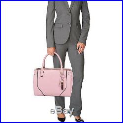 New Tumi womans ladies pink leather stanton tote laptop shoulder hand bag £625