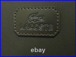 New VINTAGE LACOSTE Business Style Briefcase LapTop Bag Classic Chic 7 Brown