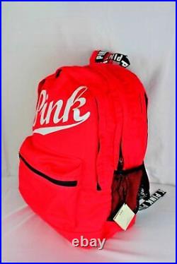 New Victoria's Secret PINK Campus Backpack Laptop Travel Book Bag Tote Rare Gift