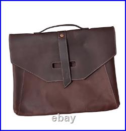 Nice Pad & Quill Valet Luxury Laptop Bag Brown leather bag retails $180