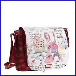 Nicole Lee Satchel For Women Teens Shopping Girl Print Laptop Messenger Bag