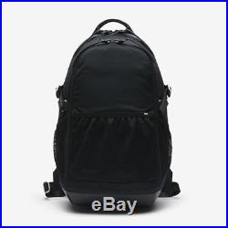 Nike NikeLab Backpack Black Mesh Leather Mens Womens School Bag Laptop
