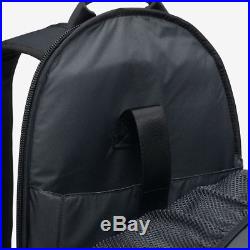 Nike NikeLab Backpack Black Mesh Leather Mens Womens School Bag Laptop