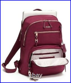 Nwt Tumi Voyageur Hilden Berry Nylon Backpack Handbag Bag Travel Laptop Carry On