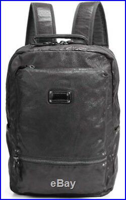 Old Trend Women's Stark Stud Genuine Leather Backpack Laptop Bag in Grey