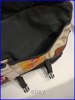 PENDLETON Wool Blanket Leather Top Zip Slim Laptop Shoulder Travel Bag Computer