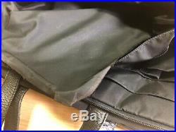 PRADA Men's Women's V407 Black Nylon & Leather Business Bag Laptop Bag GOOD