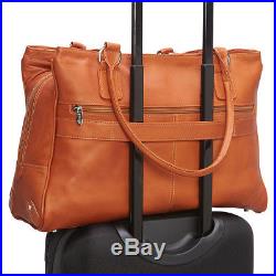 Piel Laptop Travel Tote 3 Colors Women's Business Bag NEW