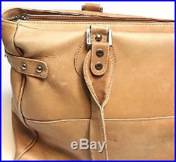 Piel Leather Womens Computer Laptop Tote Bag Large Handbag
