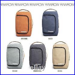 RAWROW Women Unisex Satchel Rucksacks Laptop Sleeve Backpack Book Messenger bag