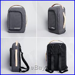 RAWROW Women Unisex Satchel Rucksacks Laptop Sleeve Backpack Book Messenger bag