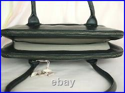 Radley Aldgate Large Black Leather Laptop Bag Work Bag Shoulder Bag Used