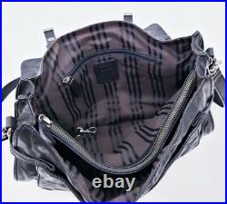 Rare $598 Frye Cameron Black Studded Satchel Messenger Crossbody Laptop Bag