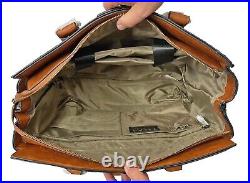 Rolling Laptop Bag for Women THE A-LIST Ostrich Laptop Briefcase With Wheels