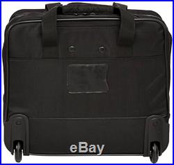 Rolling Laptop Case 17 Wheeled Briefcase For Women Business Carry On Bag New