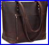 S-ZONE-Vintage-Genuine-Leather-Shoulder-Laptop-Bag-Work-Totes-for-Women-Purse-Ha-01-gwwx