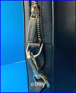 SALE$328 Kate Spade Adel Laptop Bag Slim Briefcase Bag Black Leather- fits 15