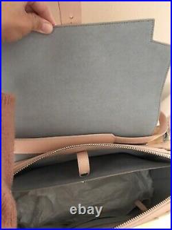 SENREVE Blush Pebble Leather MAESTRA Large FULL Size Laptop Backpack Bag