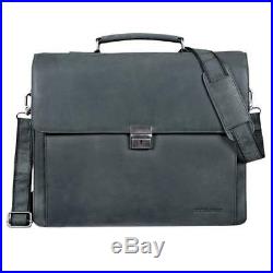 STILORD Johann' Case Leather men and Woman Bag Messenger for laptop 15,6