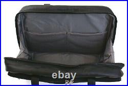 Samsonite Black Leather Charisma Computer Case Women's NWT