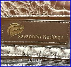 Savannah Heritage Limited Edition Faux Leather Laptop Women's 16' Laptop Handbag