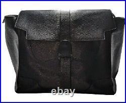 Senreve Maestra Convertible Bag Mimosa Black Italian Made Vegan Leather 9 Pocket