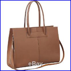 Sharo Leather Bags Women's Genuine Leather Laptop Tote Women's Business Bag NEW