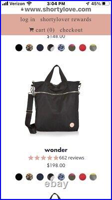 ShortyLOVE Wonder Bag Tote Black