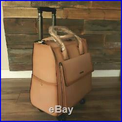 Simply Noelle Womens On The Edge Travel Roller Bag Luggage withLaptop Bag NEW