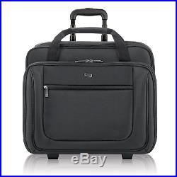 Solo New York Bryant Rolling Laptop Bag. Rolling Briefcase for Women and Men. Up