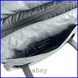 TUMI Clark Tote Bag Navy Blue Black Laptop Business Bag RFID Blocking Pocket