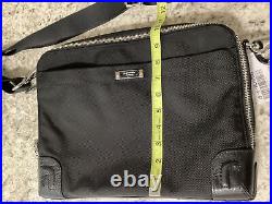TUMI Georgetown Collection Capital Attaché Laptop Bag 7321D Black Nylon New