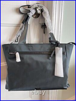 TUMI Maggie Tote Carry-All Laptop Business Bag Dawn Blue