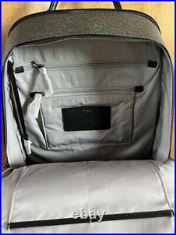 TUMI Stanton Indra Backpack Earl Grey 110070-T542 15 Laptop Computer Bag