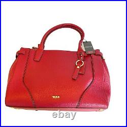 TUMI Stanton Kiran Tote Red Leather HandbagBriefcase Business bag, 0734041ORC