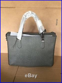 TUMI Stanton Nia Commuter Brief Laptop Travel Tote Bag 79420 Earl Grey Women