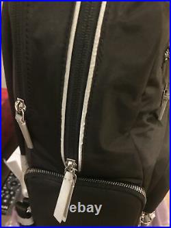 TUMI Voyageur Carson Backpack 196300 Reflective Black Travel Laptop Bag